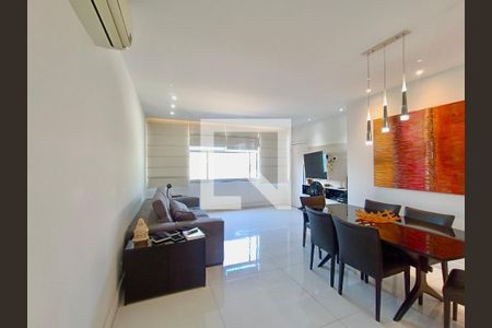 Sala de apartamento à venda com 3 quartos, 110m² em Humaitá, Rio de Janeiro