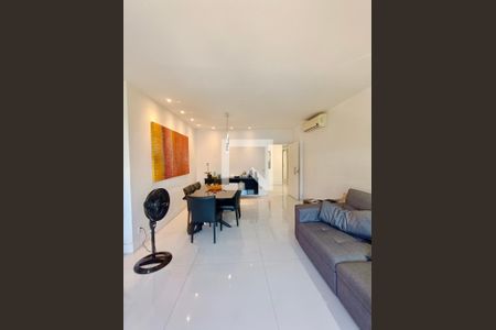 Sala de apartamento à venda com 3 quartos, 110m² em Humaitá, Rio de Janeiro