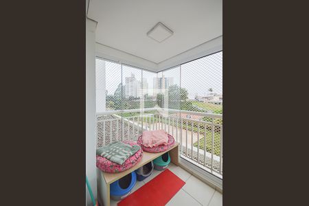 Sacada de apartamento à venda com 2 quartos, 71m² em Vila Lusitania, São Bernardo do Campo