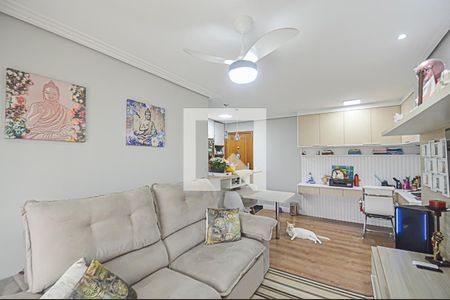 Sala de apartamento à venda com 2 quartos, 71m² em Vila Lusitania, São Bernardo do Campo