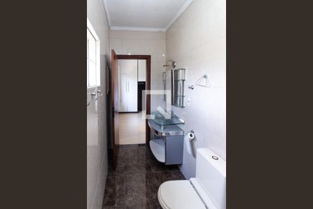 Banheiro da Suíte de casa para alugar com 3 quartos, 180m² em Vila Isolina Mazzei, São Paulo