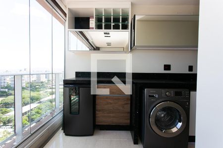 Varanda da Sala de apartamento à venda com 1 quarto, 50m² em Vila Gomes Cardim, São Paulo