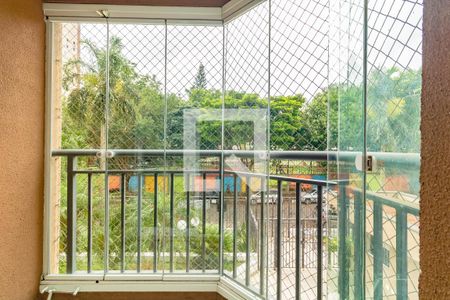 Varanda da Sala de apartamento para alugar com 2 quartos, 60m² em Jabaquara, São Paulo