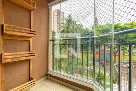 Varanda da Sala de apartamento para alugar com 2 quartos, 60m² em Jabaquara, São Paulo