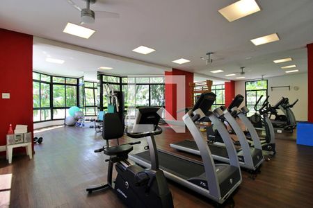 Área comum - Academia de apartamento para alugar com 5 quartos, 876m² em Vila Andrade, São Paulo