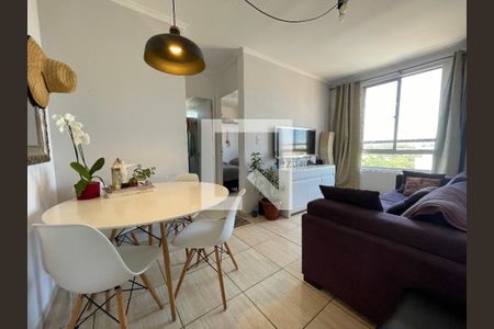 Sala de apartamento à venda com 2 quartos, 50m² em Jardim Pinheiros, São Paulo