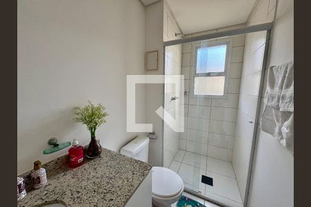 Banheiro da Suíte 2 de apartamento à venda com 4 quartos, 119m² em Jardim Ermida I, Jundiaí