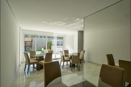 Área comum - Salão de festas de apartamento para alugar com 2 quartos, 58m² em Utinga, Santo André