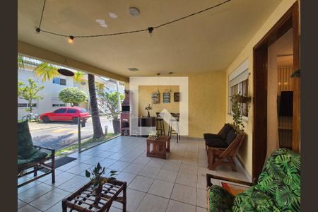 Varanda de casa de condomínio à venda com 3 quartos, 110m² em Vargem Pequena, Rio de Janeiro