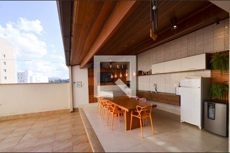 Área Gourmet de casa à venda com 5 quartos, 360m² em Fernão Dias, Belo Horizonte