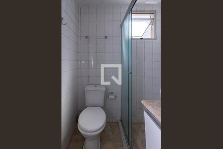 banheiro social de apartamento para alugar com 2 quartos, 84m² em Vila Santa Teresa (zona Sul), São Paulo