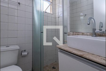 banheiro social de apartamento para alugar com 2 quartos, 84m² em Vila Santa Teresa (zona Sul), São Paulo