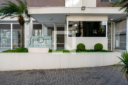 Fachada do condomínio de apartamento à venda com 1 quarto, 90m² em Santa Teresinha, São Paulo