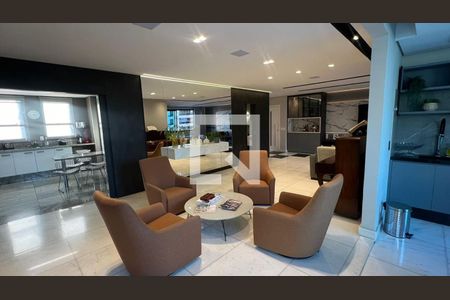 Sala de apartamento à venda com 4 quartos, 261m² em Belvedere, Belo Horizonte