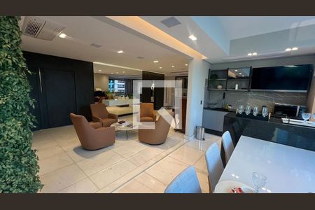 Sala de apartamento à venda com 4 quartos, 261m² em Belvedere, Belo Horizonte
