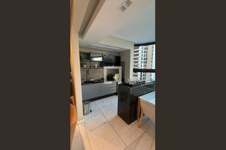 Varanda gourmet de apartamento à venda com 4 quartos, 261m² em Belvedere, Belo Horizonte