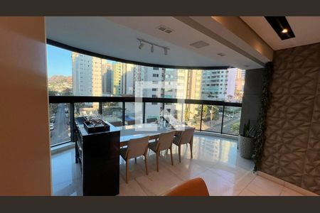 Varanda gourmet de apartamento à venda com 4 quartos, 261m² em Belvedere, Belo Horizonte