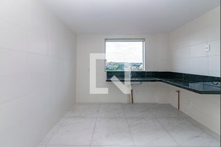 Cozinha de apartamento à venda com 4 quartos, 163m² em Barreiro, Belo Horizonte