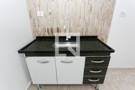 Cozinha de apartamento para alugar com 1 quarto, 30m² em Chácara Califórnia, São Paulo
