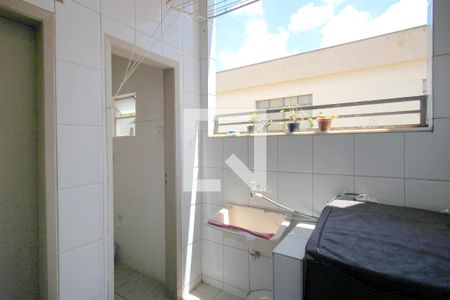 Área de Serviço de apartamento à venda com 3 quartos, 99m² em Cruzeiro, Belo Horizonte