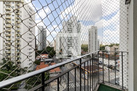 Varanda da Suíte de apartamento para alugar com 3 quartos, 127m² em Liberdade, São Paulo
