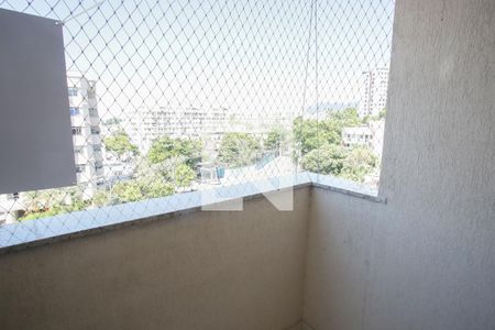 Varanda da Sala de apartamento para alugar com 2 quartos, 66m² em Pechincha, Rio de Janeiro