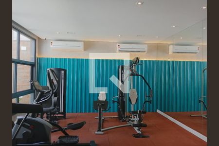 Área comum de kitnet/studio para alugar com 1 quarto, 26m² em República, São Paulo