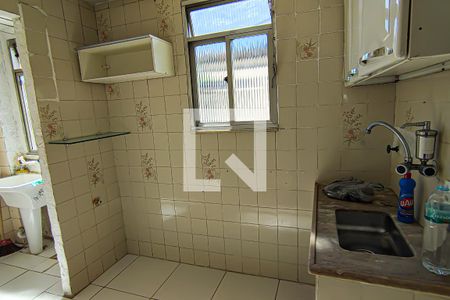 cozinha e area de serviço de apartamento à venda com 2 quartos, 60m² em Taquara, Rio de Janeiro