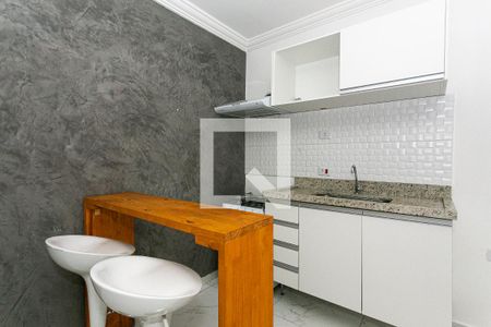 Cozinha de apartamento para alugar com 1 quarto, 35m² em Tatuapé, São Paulo