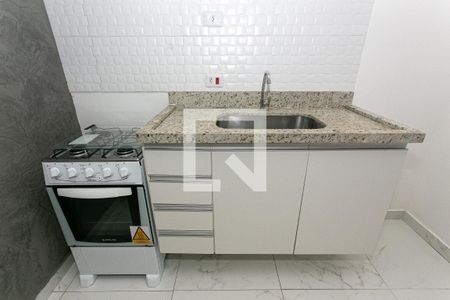 Cozinha de apartamento para alugar com 1 quarto, 35m² em Tatuapé, São Paulo