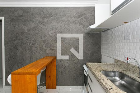 Cozinha de apartamento para alugar com 1 quarto, 35m² em Tatuapé, São Paulo