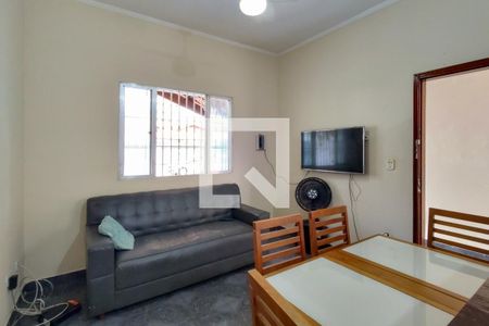 Sala de casa para alugar com 2 quartos, 270m² em Vila Assuncao, Praia Grande