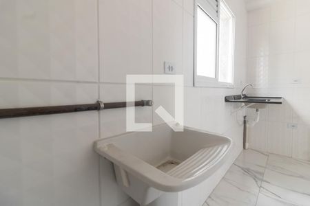 Área de Serviço de apartamento para alugar com 2 quartos, 61m² em Cidade Antônio Estêvão de Carvalho, São Paulo