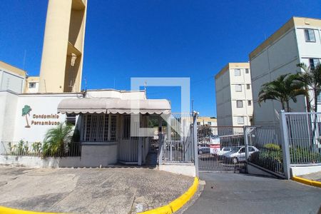 Fachada e Portaria de apartamento para alugar com 2 quartos, 57m² em Parque Residencial Vila União, Campinas