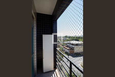 Varanda de apartamento à venda com 3 quartos, 135m² em União, Belo Horizonte