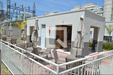 Área comum - Churrasqueira de apartamento à venda com 2 quartos, 43m² em Recreio dos Bandeirantes, Rio de Janeiro