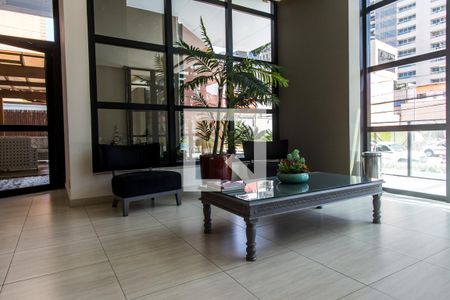 Hall social de apartamento à venda com 1 quarto, 52m² em Bethaville I, Barueri