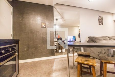 Cozinha de apartamento à venda com 1 quarto, 52m² em Bethaville I, Barueri