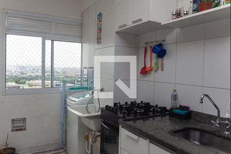 Cozinha de apartamento à venda com 1 quarto, 32m² em Água Branca, São Paulo