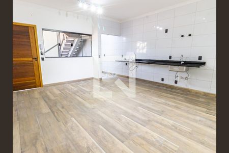 Sala/Cozinha de apartamento para alugar com 1 quarto, 50m² em Vila Libanesa, São Paulo