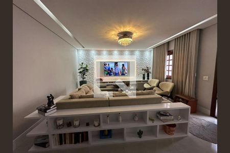 Sala de casa de condomínio à venda com 4 quartos, 400m² em Parque das Universidades, Campinas