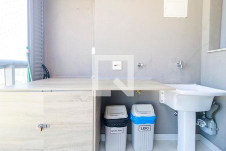 Área de Serviço de apartamento à venda com 1 quarto, 55m² em Santo Amaro, São Paulo
