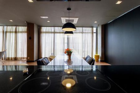 Espaço Gourmet de apartamento à venda com 1 quarto, 55m² em Santo Amaro, São Paulo
