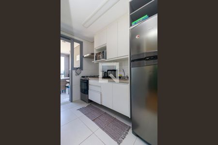Cozinha de apartamento à venda com 1 quarto, 55m² em Santo Amaro, São Paulo