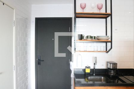 Cozinha de apartamento para alugar com 1 quarto, 25m² em Perdizes, São Paulo