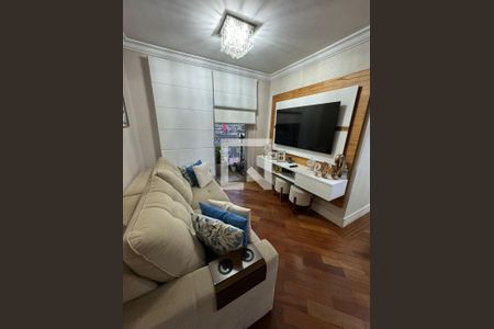 Sala de apartamento à venda com 3 quartos, 63m² em Chácara Califórnia, São Paulo