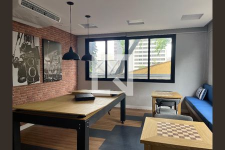 Área comum de kitnet/studio à venda com 1 quarto, 24m² em Pompeia, São Paulo