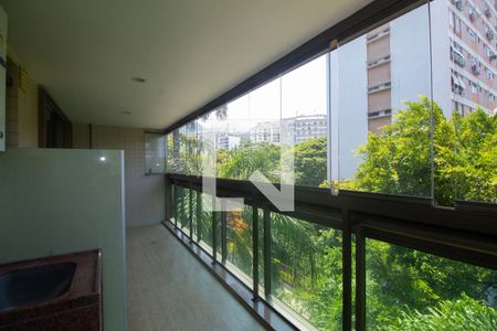 Varanda da Sala de apartamento à venda com 2 quartos, 71m² em Leblon, Rio de Janeiro