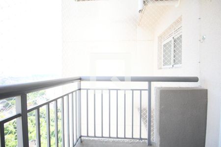 Varanda da Sala de apartamento para alugar com 2 quartos, 55m² em Vila Andrade, São Paulo
