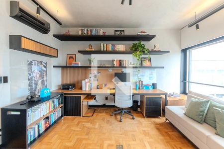 Sala de apartamento para alugar com 1 quarto, 95m² em Bela Vista, São Paulo